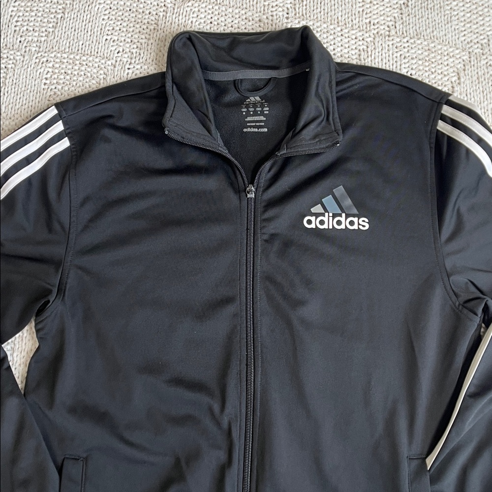 Adidas Men’s Full Zip Track Jacket - Picture 2 of 11